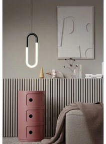 Lustră LED pe cablu LATIUM LED/9W/230V negru Redo 01-3184