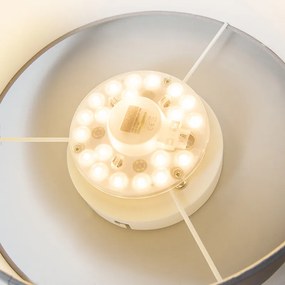 Plafoniera roz 30 cm cu LED inclus - Drum LED