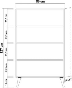 Dulap Mega Sonoma Oak Trees I