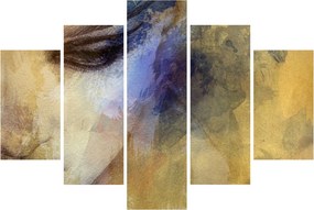 Tablou - Portretul femeii, desen (150x105 cm)