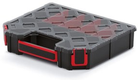 Organizator servieta 28,4 x 24,3 x 6 cm, separatoare, negru