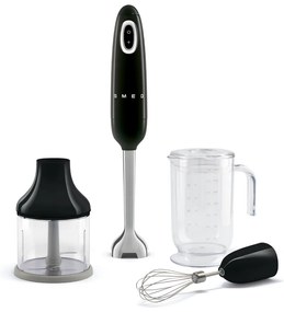 Blender SMEG HBF03 cu accesorii, 700W, negru - Smeg