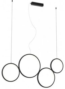 Lustră LED dimabilă pe cablu ATHENA LED/40W/230V CRI98 negru Redo 01-3384