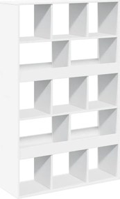 vidaXL Bibliotecă, alb, 100x33x156,5 cm, lemn prelucrat