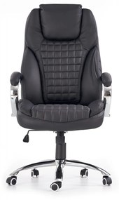 Scaun de birou King negru H124 cm