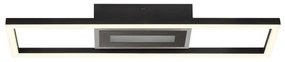 Brilliant-LED RGBW plafonieră cu dimmer BESSON LED/20W/230V 3000-6500K negru + telecomandă