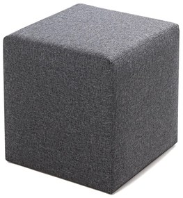 Taburet Kare Pouf Gri