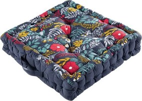 decoDoma Pernă de podea BOTANICA MIDNIGHT set 4 buc