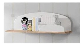 Raft de copii alb/în culoare naturală cu aspect de lemn de pin Kiddy - Vipack