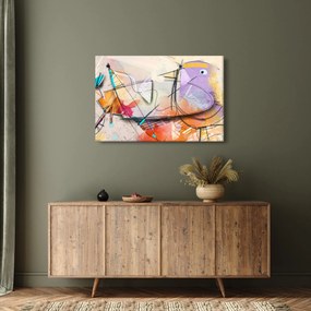 Tablou - Abstract, pasăre (90x60 cm)