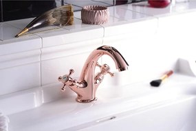 Baterie roz pentru chiuvetă înaltă Antea – Sapho