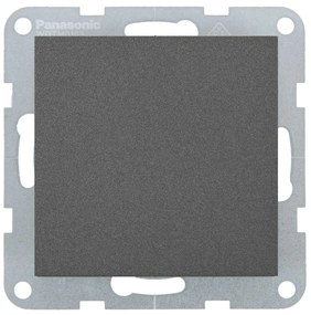Intrerupator simplu 10A, IP20, Grafit, Panasonic Karre Plus 55