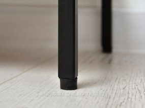 Măsuță consolă Frey (stejar + negru). 1110805