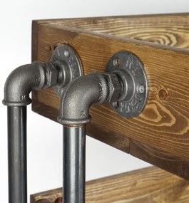 Pantofar BORU 50x90 cm negru/molid