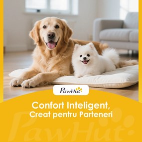 PawHut Scară pentru Câini și Pisici cu 3 Trepte Antiderapante, Design Pliabil cu Capacitate de 10 kg, Crem | Aosom Romania
