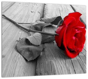 Tablou - trandafir cu flori ro?ii (Tablou)