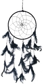 InDecor Prindător de vise din bumbac cu penenegre, 30 x 30 x 90 cm, L