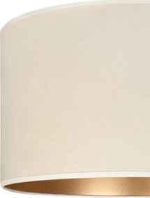 BRILAGI - Lustră suspendată VELVET pe cablu, 1xE27/60W/230V, Ø 40 cm, crem/auriu