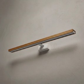 Brilagi - Iluminare LED pentru oglindă de baie 3în1 WOODY MIRROR LED/15W/230V IP44 alb/stejar