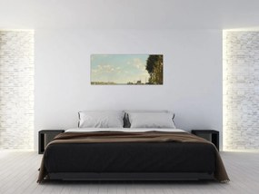 Tablou - Claude Monet, Argenteuil, reproducere (120x50 cm)