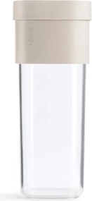 Recipient depozitare cu atasament suplimentar Lekue Beige 1010218, 1,35-1,6 l, Polipropilena, -15/+80 °C, Bej