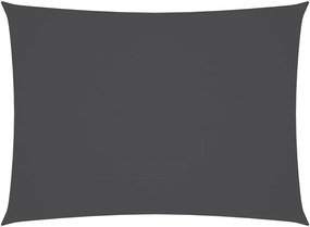 vidaXL Pânză parasolar antracit 3x4,5 m țesătură oxford dreptunghiular