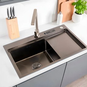 Chiuvetă Dahlia din oțel inoxidabil