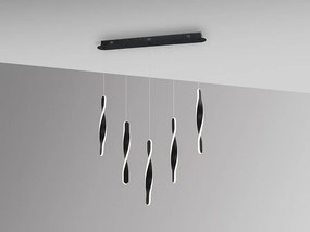 Lustra LED suspendata design modern Twist