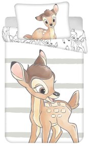 Lenjerie de pat pentru copii din bumbac pentru pătuț 100x135 cm Bambi – Jerry Fabrics