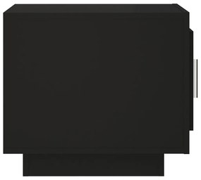Masuta de cafea, negru, 51x50x45 cm, lemn compozit 1, Negru