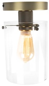 Plafoniera moderna din bronz cu sticla - Dome