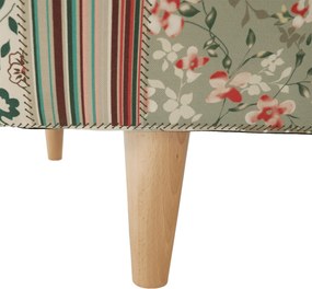 Fotoliu, material textil în stilul patchwork viorica 1, CHARLOT