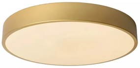 Plafonieră LED dimabilă Lucide 79185/40/02 UNAR LED/24W/230V d. 39,5 cm auriu
