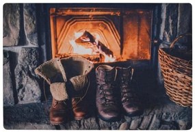 Covoras de Craciun RUSTIC WELCOME 38x58 cm - mai multe variante Varianta: Patine