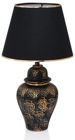 Lampă de masă 1xE27/40W/230V negru