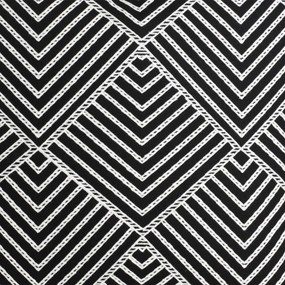 Pernă decorativă Eglo 420005 CHEVERY 45x45 cm alb/negru