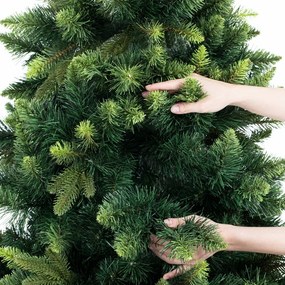 AmeliaHome Pom de Crăciun Klaus pin, 150 cm