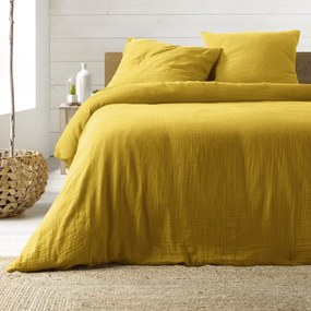 Set lenjerie de pat muselina ANGELIA, 240 x 220 cm