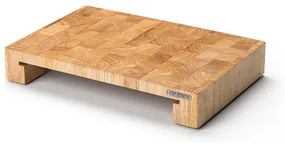 Tocător de bucătărie cu bol 48x32,5 cm ficus de cauciuc Continenta C4027