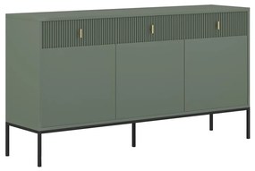 Comodă SUE verde/neagră