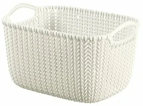 Cutie de depozitare Curver Knit 8 l, crem, 8 l