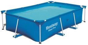 Bestway Piscina Steel Pro, 259 x 170 x 61 cm, cadru din otel, 56403
