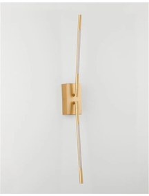 Aplica LED design modern RACCIO auriu