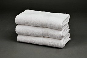 Prosop SOFT 70x125 cm alb, 100% bumbac