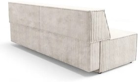 Canapea extensibilă 3 locuri cu spațiu de depozitare TERAMO bej