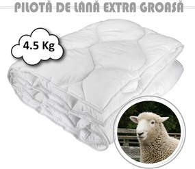 PILOTĂ LÂNĂ DAMASC 4.5 Kg 200cm x 215cm