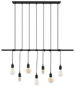 Lustră metalică Opviq lights Vincent, negru