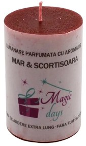 Lumânare parfumată Magic Days măr &amp; scorțișoară 7.5cm