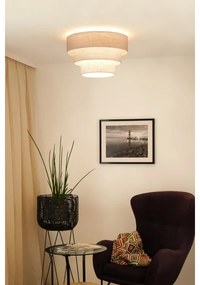 Plafonieră Brilagi ALASKA LUNETA 1xE27/15W/230V d. 45 cm gri/crem