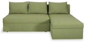Coltar Extensibil Cu Lada Depozitare Modulo, Interschimbabil Stanga/Dreapta, Verde